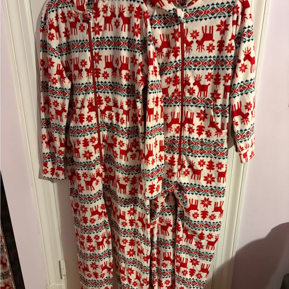 Hanna Andersson Red and White Holiday Pajama Set